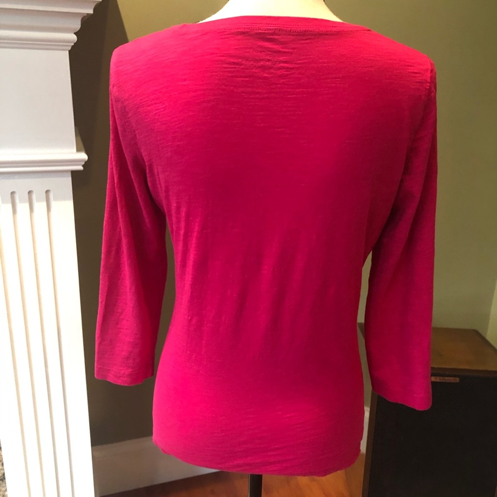 Vineyard Vines pink long sleeved shirt, small - Picture 5 of 6